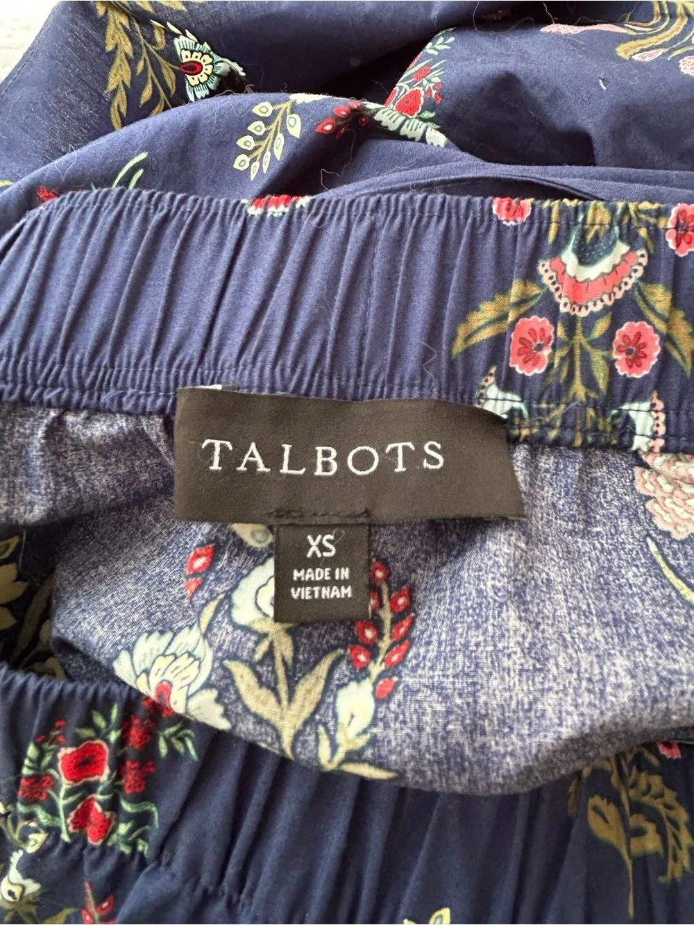 Talbots tiered midi